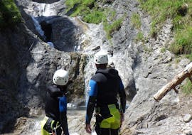 Canyoning facile à Holzgau - Wiesbachschlucht avec Adventure Water Lechtal.