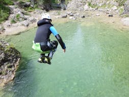 Canyoning di media difficoltà a Holzgau - Wiesbachschlucht con Adventure Water Lechtal.