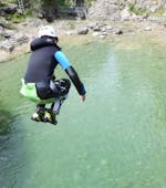 Canyoning in der Hochalpschlucht oder Wiesbachschlucht im Lechtal für Fortgeschrittene mit Adventure Water Lechtal.