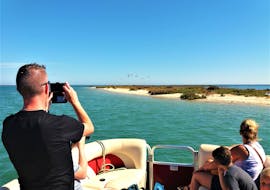 Gita in barca a Parque Natural da Ria Formosa (Olhao, Faro)  e bagno in mare con Islands 4 you.