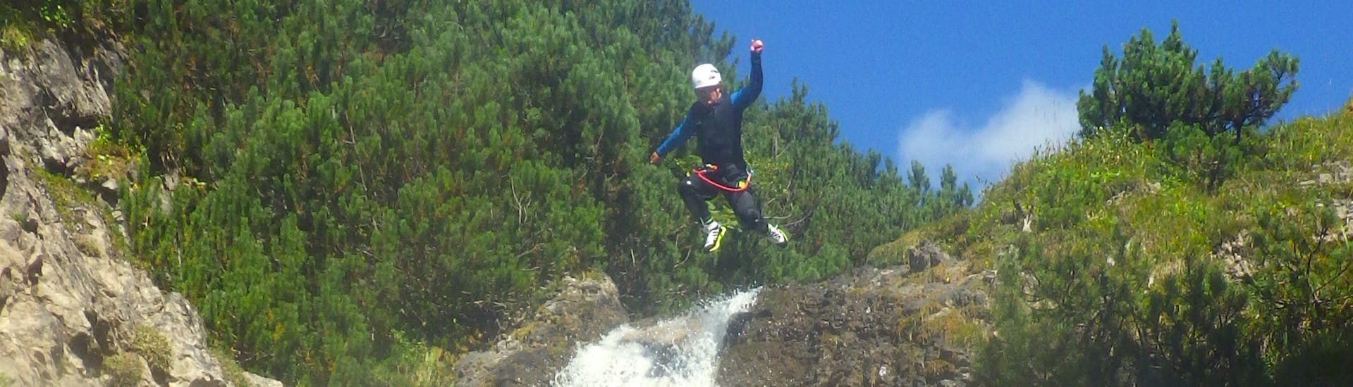 Private Canyoning Tour in the Hochalp Gorge or Wiesbach Gorge in Lechtal.