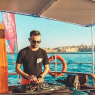 Party Boat Trip from Sliema with DJ and Drinks from The Dance Island Malta.