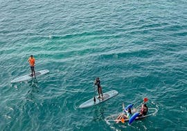 Stand Up Paddle Tour vanaf Benagil Beach met Transparent SUP met Clear Emotions Benagil.