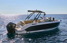 Here is a boat you can rent with MCP Rent a boat Krk.
