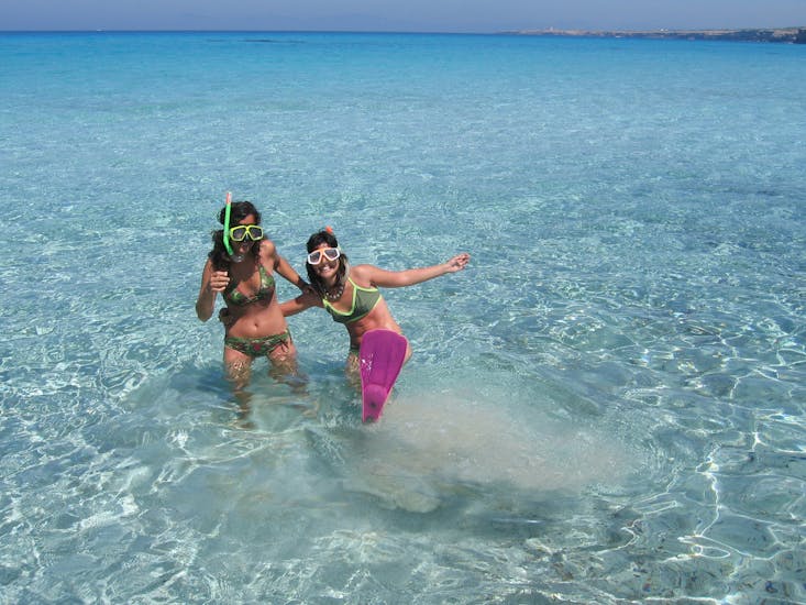 Esnórquel en Cala del Moro y la Isla de Espalmador desde Formentera.