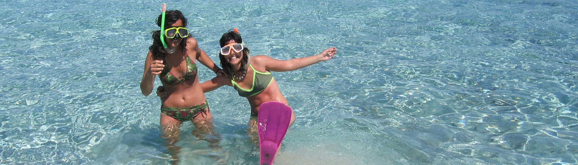 Snorkeling a Formentera.