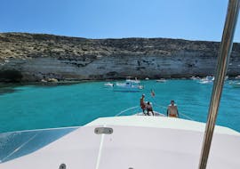 Balade en bateau avec Sciatu Mia Lampedusa.