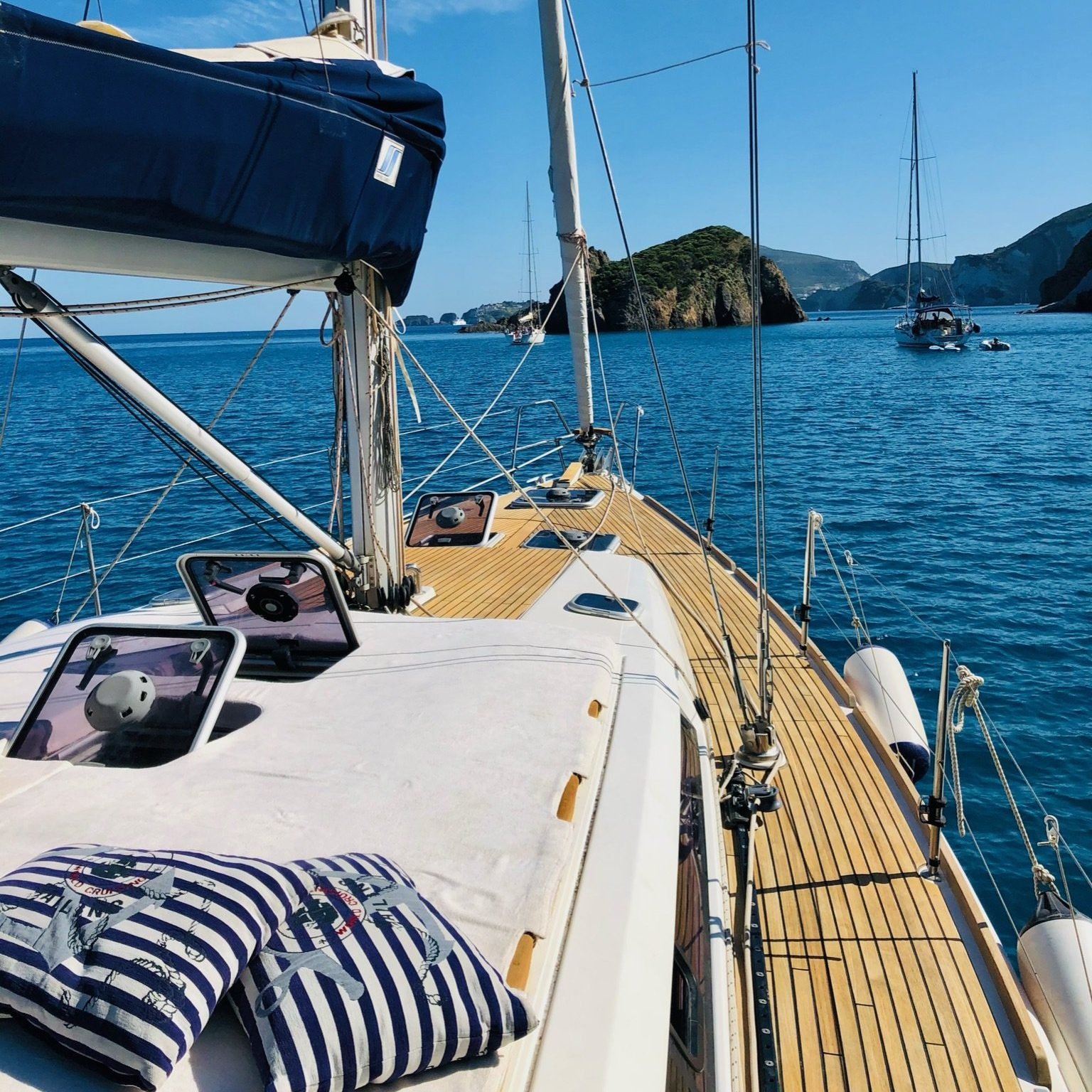 Paseo en velero con Happy Sailing Latina.
