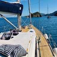 Full-day Sailing Boat Trip with Lunch and Swimming from Happy Sailing Latina.