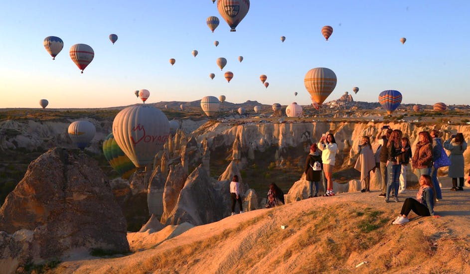 Here are the Fairy Chimneys you can see during a hot air balloon ride with Skyway Travel Cappadocia.