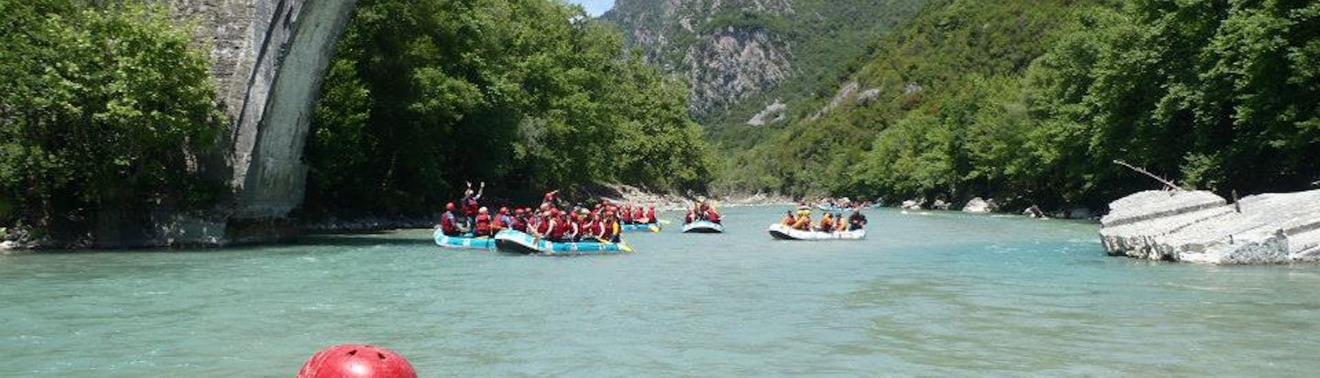 Rafting fácil en Ioannina (Yannena) - Voidomatis Potamos (Rio).