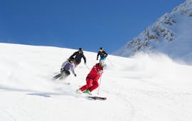 Adult Ski Lessons for All Levels from Swiss Ski School Verbier.