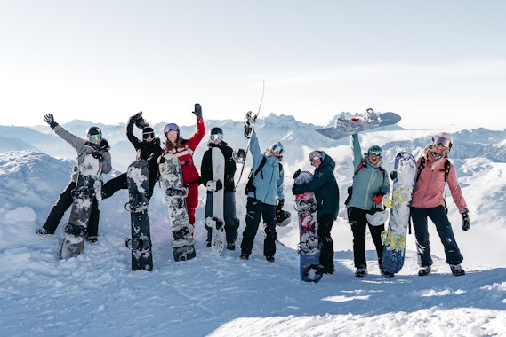 Snowboarding Lessons (from 8 y.) for All Levels