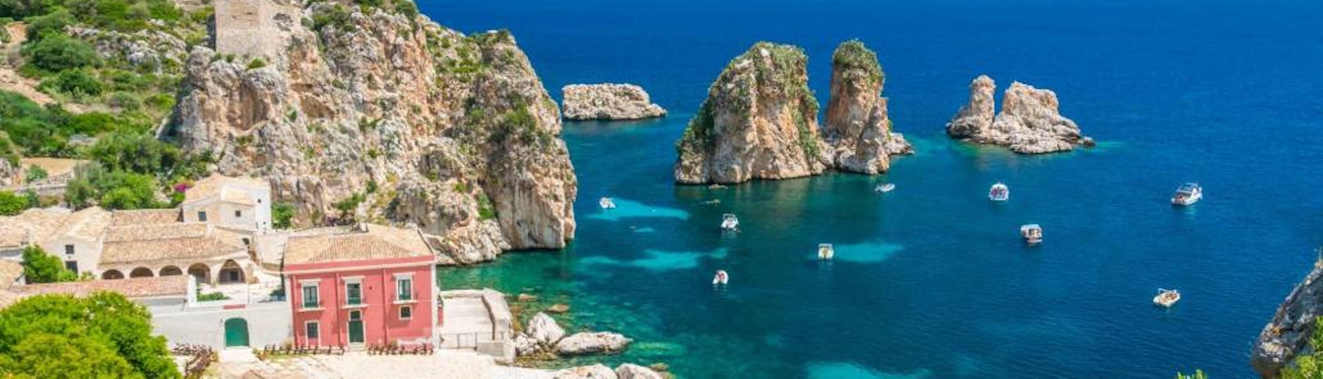 Boat Trip from Palermo to Catsellamare del Golfo with Apéritif & Snorkeling.