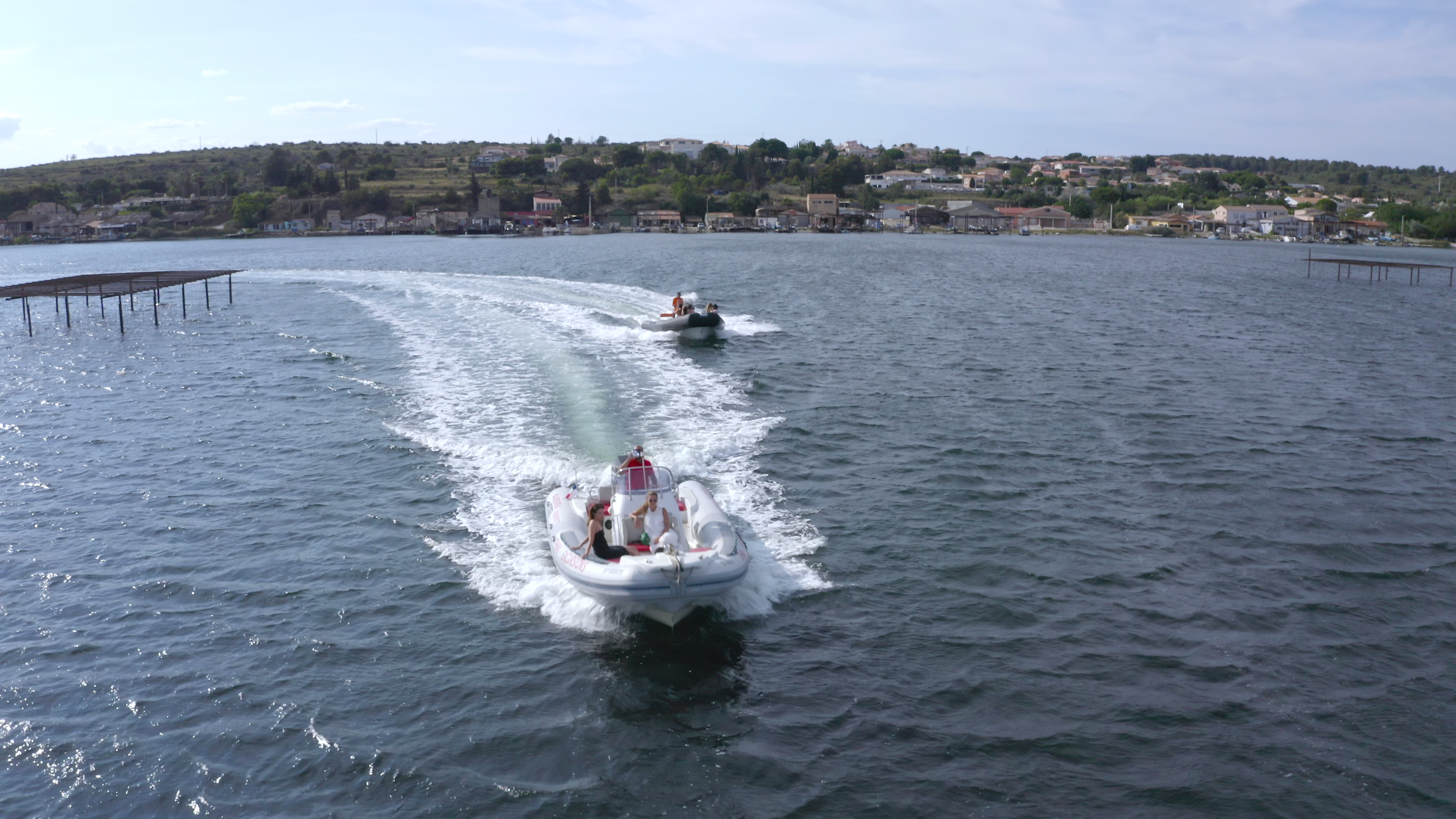 Paseo en barco de Frontignan a Étang de Thau con Thau Excursions.