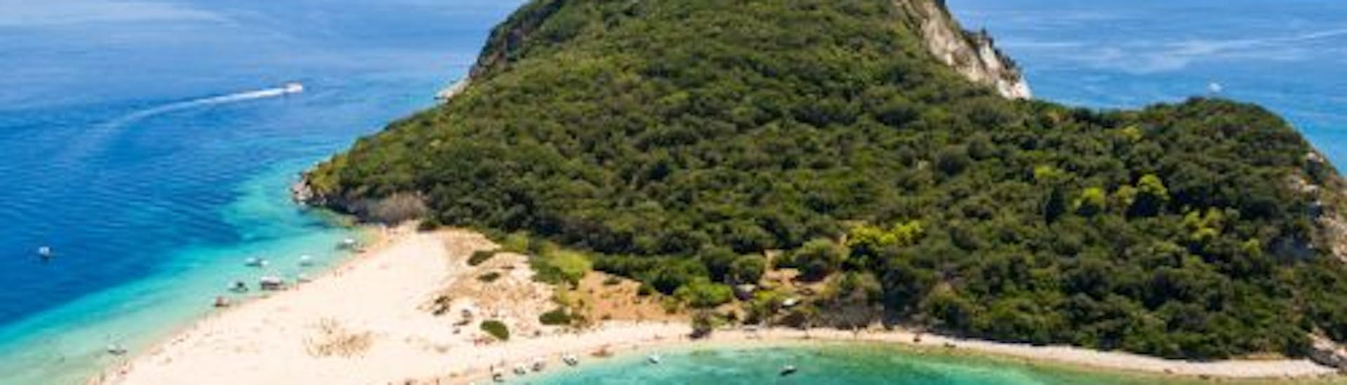 Boottocht van Agios Sostis naar Agios Sostis met wild spotten & toeristische attracties.