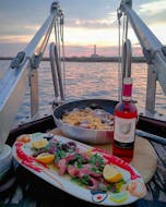 Sunset Boat Trip along Cefalù Coastline with Dinner & Snorkeling from Mare Aperto Cefalù.