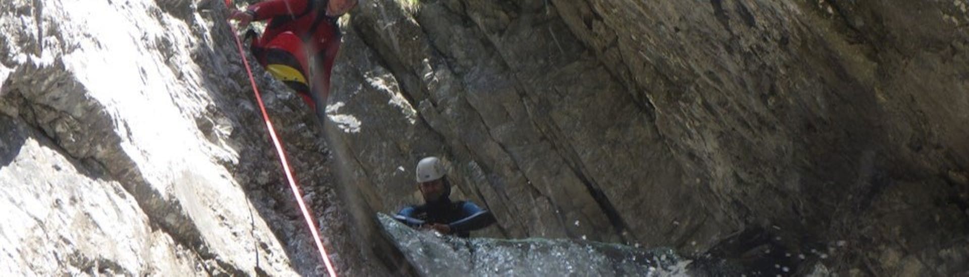 Private Canyoning Tour in the Wiesbach Canyon in Lechtal.