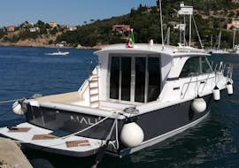 Private Bootstour zur Insel Giannutri mit Mittagessen und Schnorcheln mit La Favorita sul Mare Argentario.