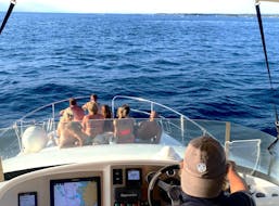 Gita privata in barca da Cittanova a Parenzo (Poreč)  e bagno in mare con Anima Maris Daily Charters Istria.