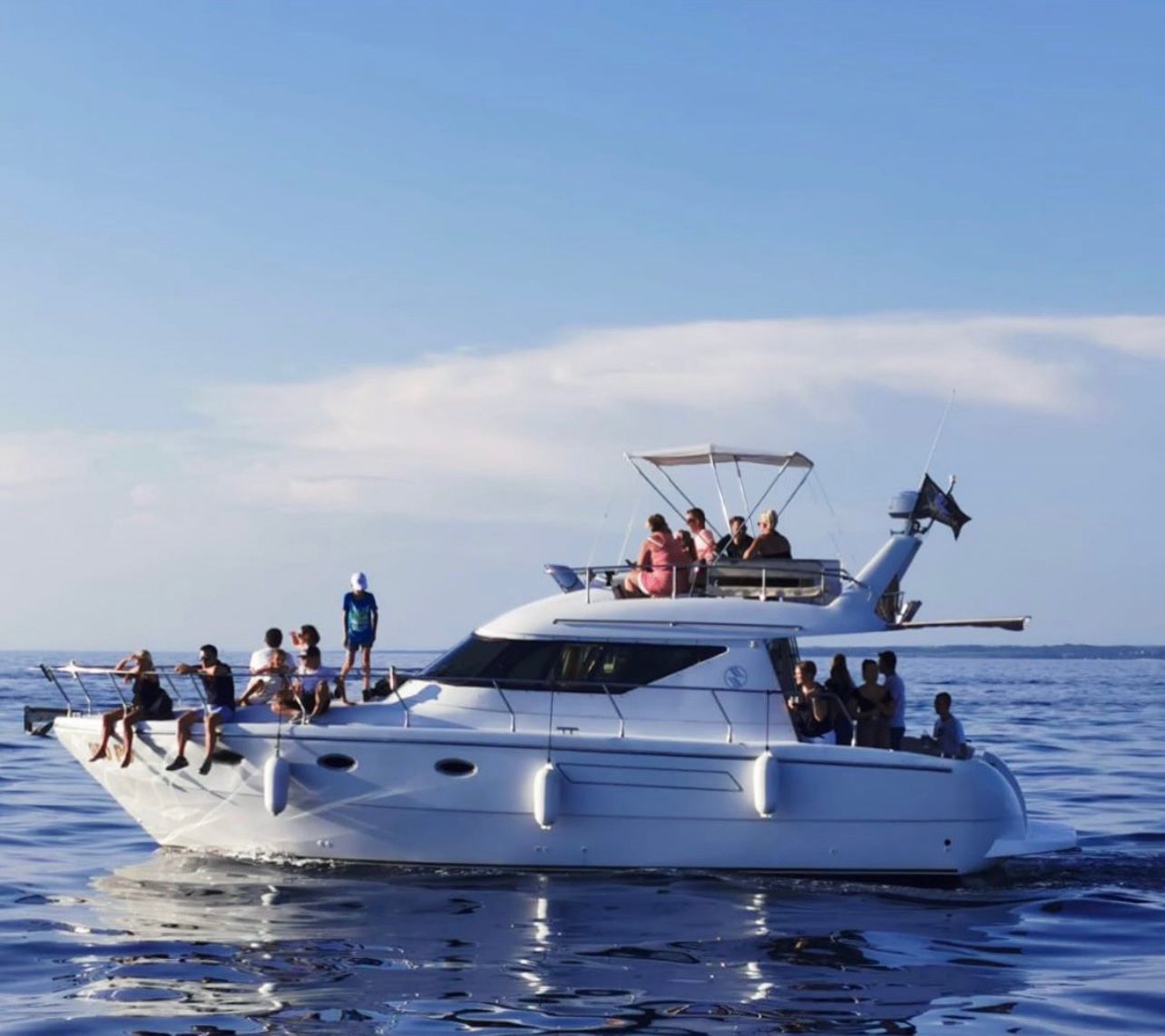 Private Bootstour von Poreč - Poreč  & Schwimmen mit Hedonist Boat Poreč.