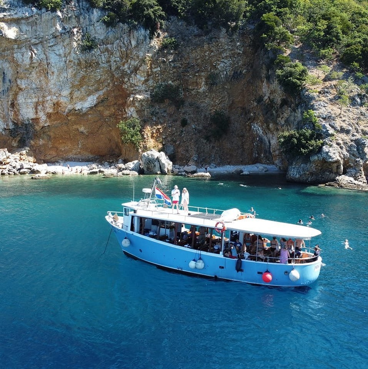 Boat Trip to Island of Cres with Lunch & Drinks from Boat Tours Opatija.