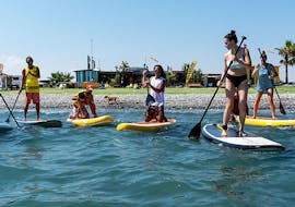 Privé Stand Up Paddle Lessen met Kahuna Surfhouse Larnaca.