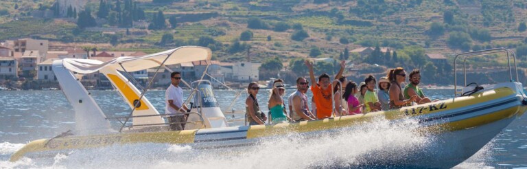 Private Boat Trip to the Blue Caves & Hvar from Trogir from Eos Travel Agency Trogir.
