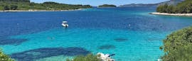 Privéboottocht naar de Blue Lagoon vanuit Trogir met Eos Travel Agency Trogir.