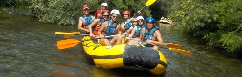 Private Rafting Tour auf dem Cetina Fluss ab Zadvarje mit Abholservice mit Eos Travel Agency Trogir.