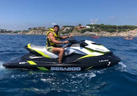 Jet Ski Hire in A good day along the Coast of Palamós from Palamós Boats.