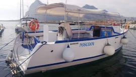 Boottocht van San Vito Lo Capo naar Cala Rossa met Escursioni in barca Marlin.