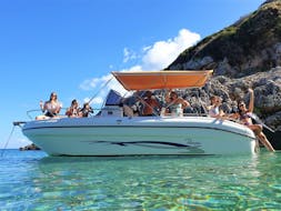 Private Bootstour von Zakynthos - Marathonisi (Turtle Island) mit Schwimmen & Wildtierbeobachtung mit Luxury Travel Zakynthos.
