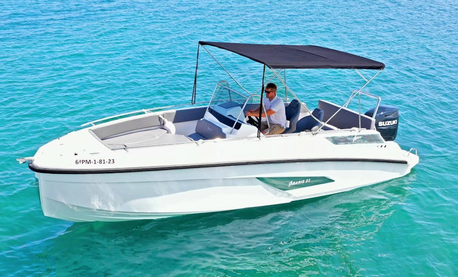 Boat Rental in Alcúdia (up to 10 people) from Quest Heroes Alcúdia.