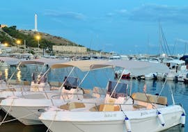 Boat Rental in Santa Maria di Leuca without licence (up to 8 people) from Nautica Livio Licci.