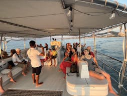 Private Sunset Catamaran Trip along Balestrate's Coastline with Apéritif from Levante Tour Balestrate.