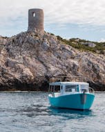 Gita in barca lungo la costa di Terrasini con snorkeling e aperitivo con Terrasini Sicily Boats.