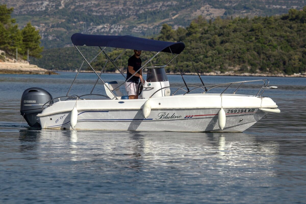 Bootverhuur in Lumbarda (tot 7 personen) - Korčula met Rent a Boat Lumbarda.