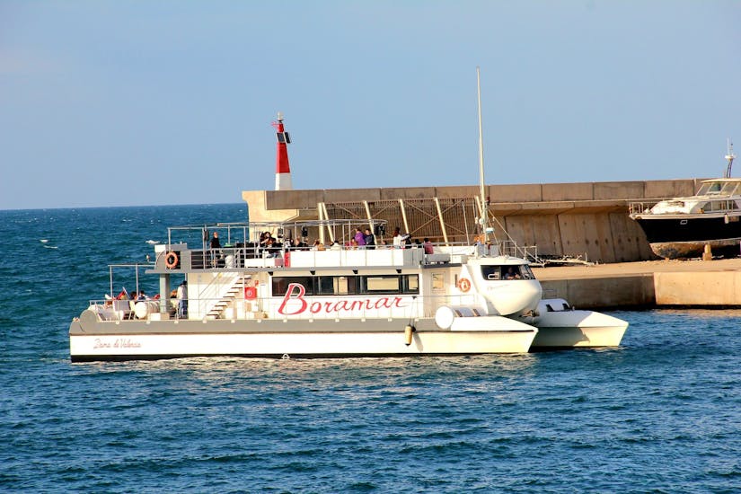 Balade en catamaran - Platja de Gandia avec Baignade & Visites touristiques.