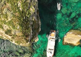 Gita privata in barca a Cavallo Island  e bagno in mare con Briseis Croisières Bonifacio.