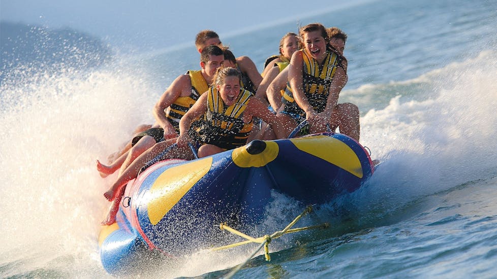 Inflatables Rides in Marbella with Rental Boat Marbella.