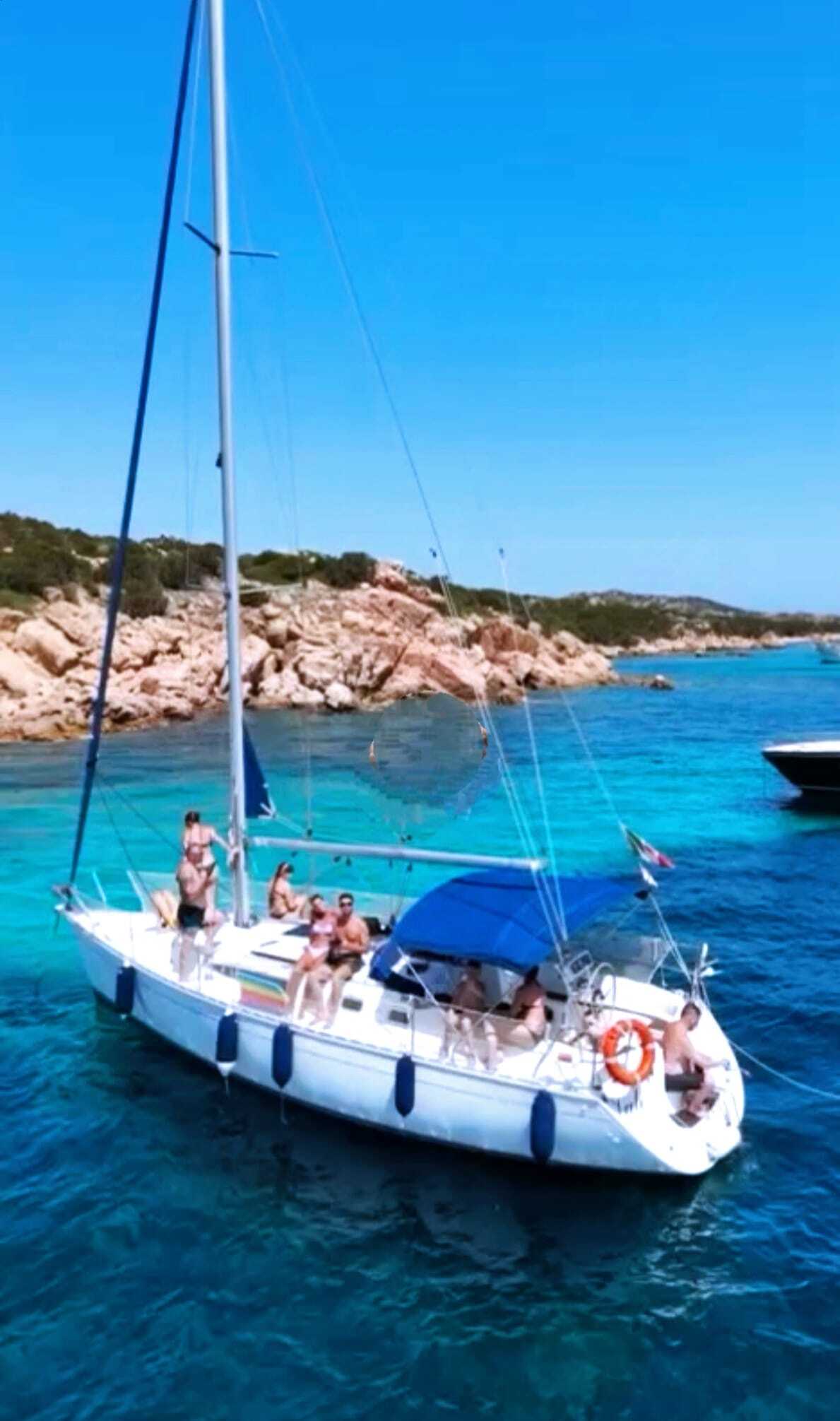 Sailing Boat Trip to La Maddalena Archipelago with Lunch, Apéritif & Snorkeling from Vale Boat La Maddalena.