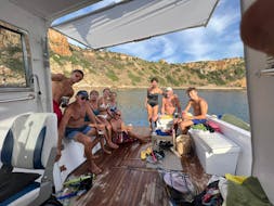 Boat Trip from Cefalù to Kalura Beach with Snorkeling and Apéritif from Rent Boat Cefalù Tours.