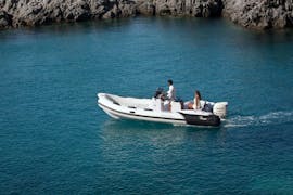 Private RIB Boat Trip to Capo Milazzo Marine Protected Area from ViaMar Milazzo.