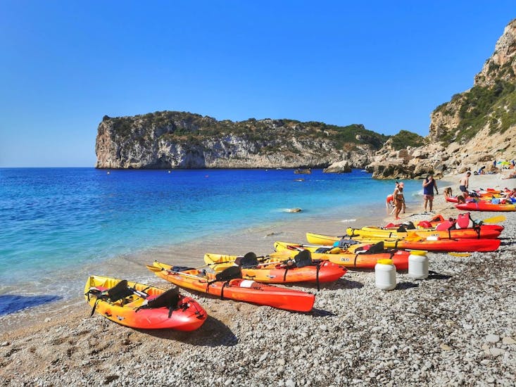 Sea Kayak for Beginners to the Javea Coves & Llop Marí Cave with Alicante Aventura.