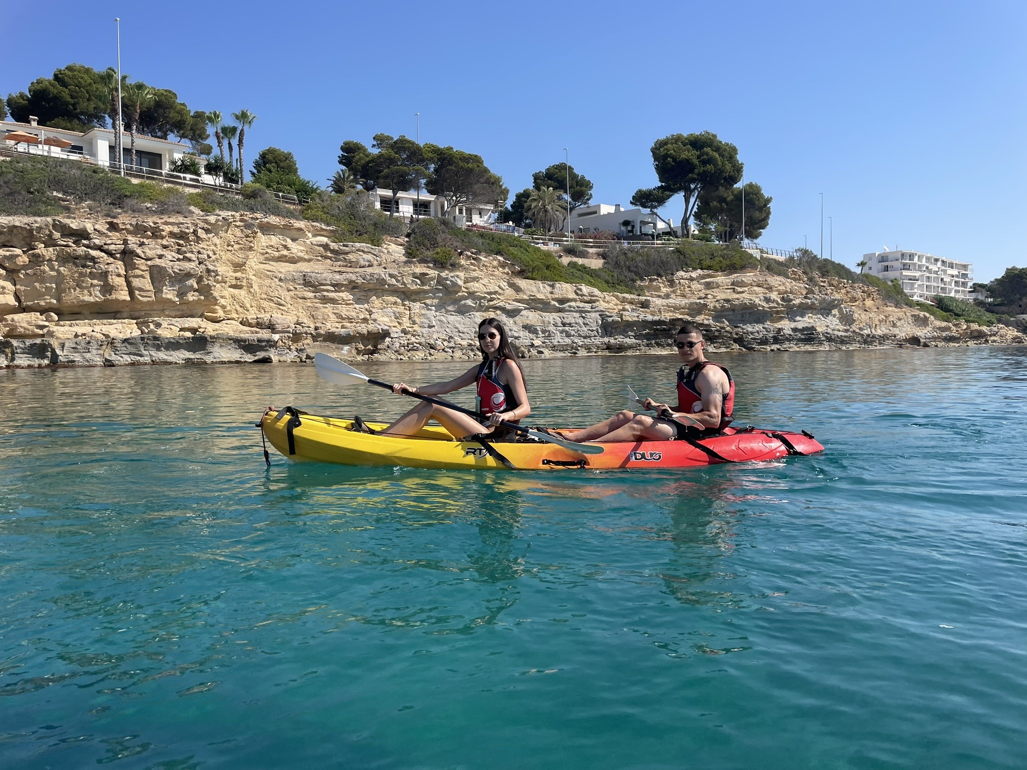 Leichte Kayak & Kanu-Tour in Moraira.