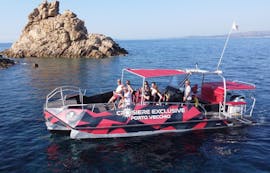 Le Carrataghju lors d'une balade en bateau à la découverte de la région sud de la Corse, avec Croisière Exclusive (Porto-Vecchio).