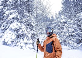 Privater Freeride Kurs für Fortgeschrittene mit Skischule Snow Attitude Champéry.