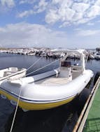 Noleggio gommone senza patente nautica a Isola delle Femmine (fino a 6 persone) con Isola del Vento Palermo.