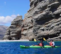 Leichte Kayak & Kanu-Tour in Moutsouna mit Sea Kayak Naxos.
